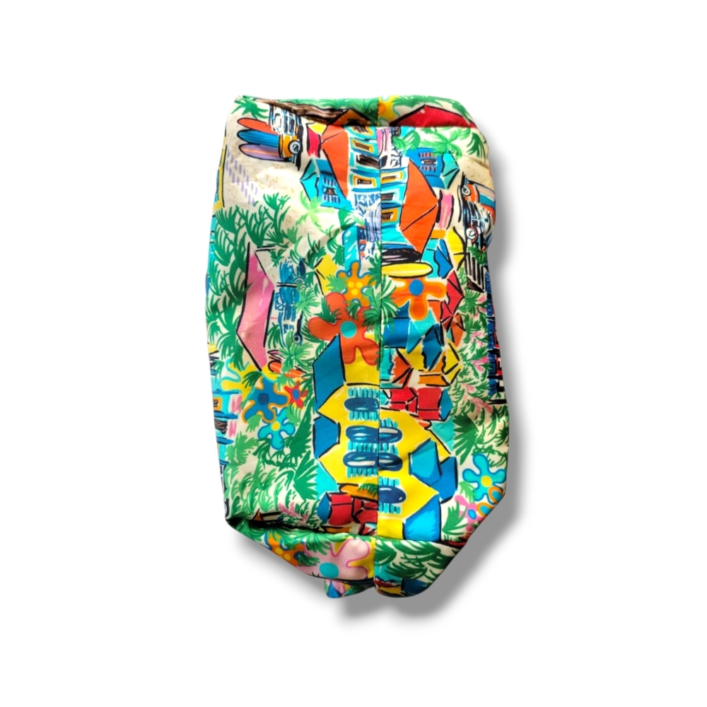 ✨️HP✨️Dooney & Bourke | Large Colorful "Sandbar" Tropical Vacation Tulip Tote - Picture 6 of 16